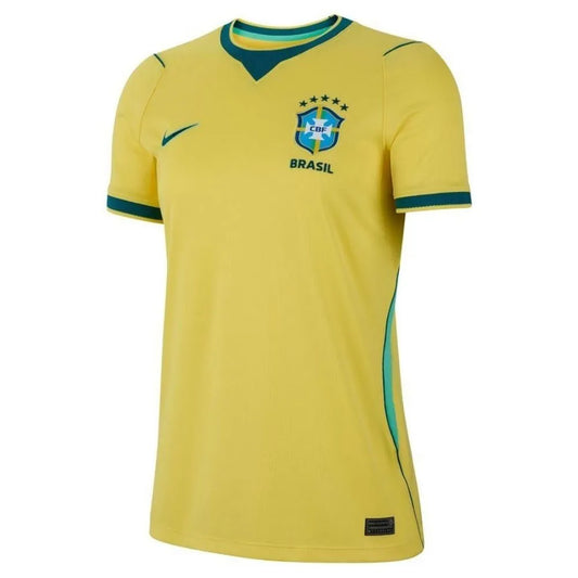 Camisa Brasil 26/27 I Amarela Feminina